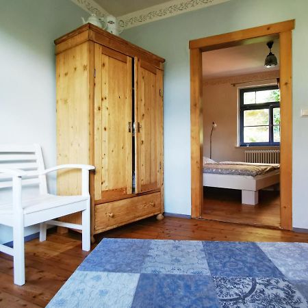 Charmantes Apartment Siebenschlaefer - Ferienwohnung Cafe 7 Weida Buitenkant foto